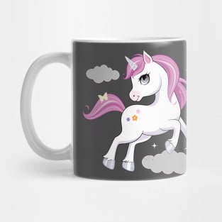 cute little unicorn character tshirt Mug